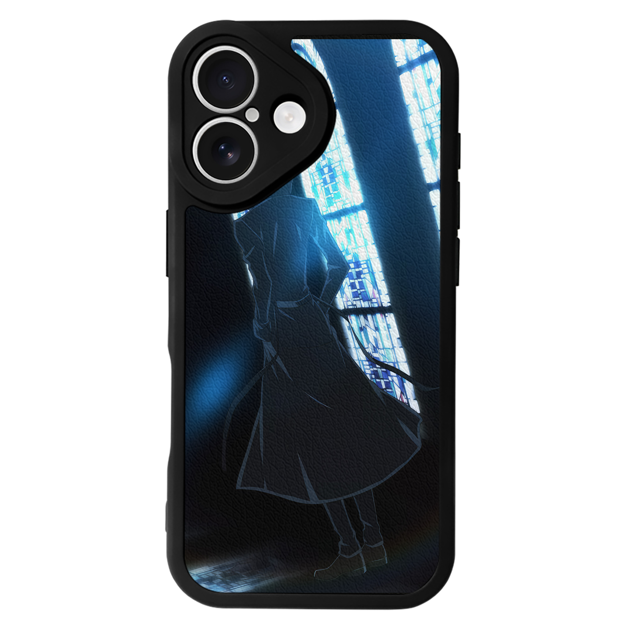 （画像用） 文豪ストレイドッグス Bungo Stray Dogs 【iPhone 16シリーズ対応】シリコンスマホケース（レザー調） 材質：シリコン